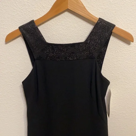 NWT Badgley Mischka wool shift dress size 0 - Picture 3 of 9